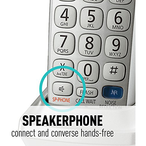 Panasonic KX-TGE273S Link2Cell Bluetooth Enabled Phone w/Answer 3 Handset + Keypad on Base