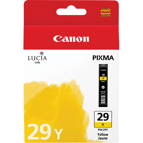 PGI-29 Y - LUCIA Series Yellow Ink Cartridge for Canon PIXMA PRO-1 Printer
