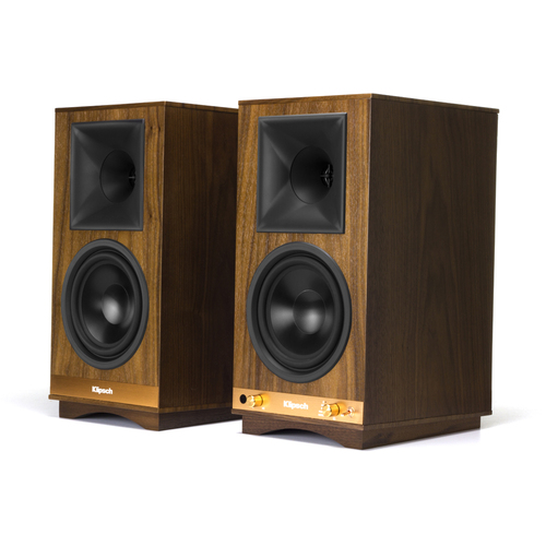 Klipsch The Sixes Powered Speakers (Pair) (Walnut) (1063287)