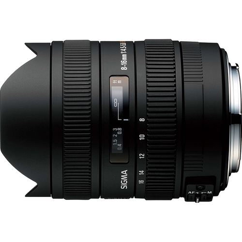 Sigma 8-16mm f/4.5-5.6 DC HSM FLD AF Zoom Lens for Canon Digital DSLR Camera