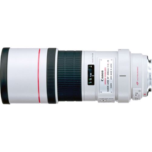 Canon EF 300mm F/4.0 L IS Lens, With Canon 1-Year USA Warranty
