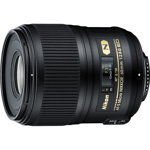 Nikon AF-S FX Full Frame Micro-NIKKOR 2177 60mm f/2.8G ED Standard Macro Lens