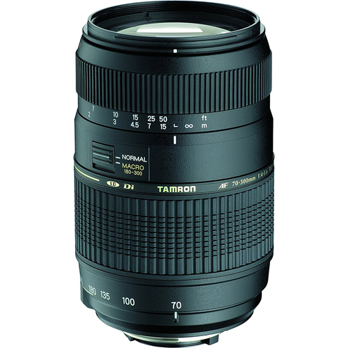 Tamron 70-300mm f/4-5.6 DI LD 1:2 Macro for Nikon AF w/ 6-Year USA Warranty-OPEN BOX