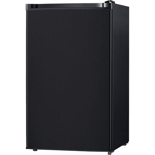 Midea 4.4 Cu. Ft. Compact Single Reversible Door Refrigerator in Black - WHS-160RB1