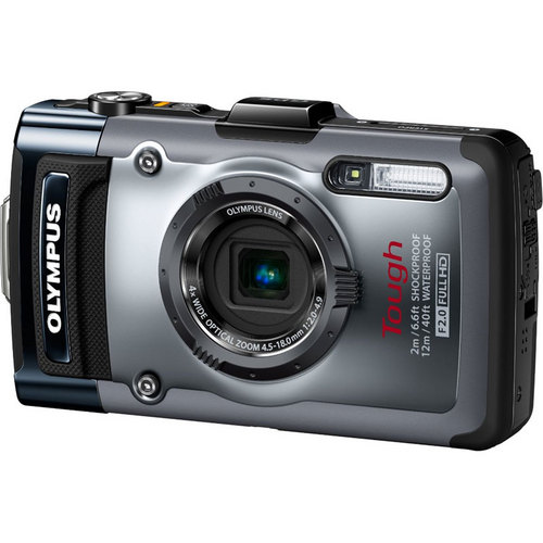 Olympus TG-1iHS 12 MP Waterproof Digital Camera 4x Optical Zoom Factory Refurbished