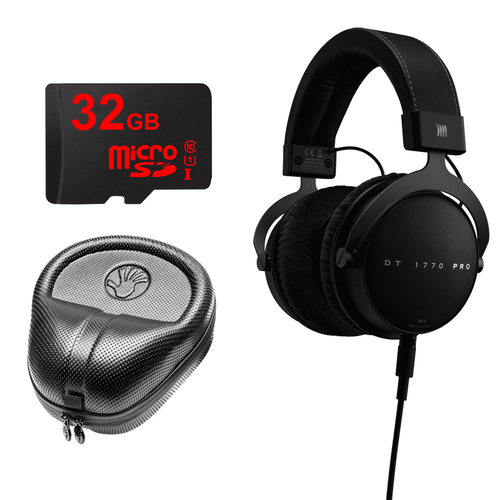 BeyerDynamic DT 1770 PRO Headphones w/ 32GB MicroSD Card & Headphone Case