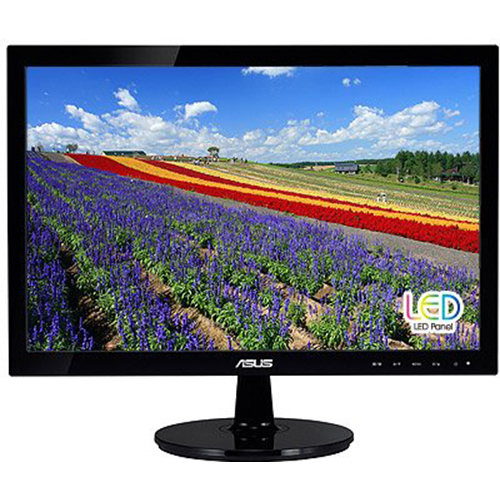 Asus VS197D-P 19` LED LCD Monitor (1366 x 768) - 16:9 - 5 ms