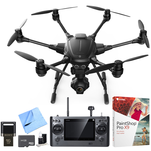 Yuneec Typhoon H RTF Hexacopter Drone with CGO3+ 4K Camera Pro Video Recorder Bundle