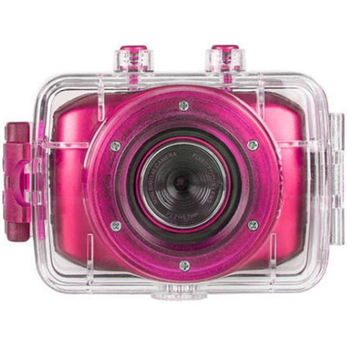 Vivitar HD Action Waterproof Camera / Camcorder - Hot Pink DVR781HD-HPNK