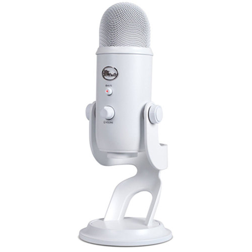 BLUE MICROPHONES Yeti Ultimate USB Microphone for Professional Recording (Whiteout) BLUYETIWHITE