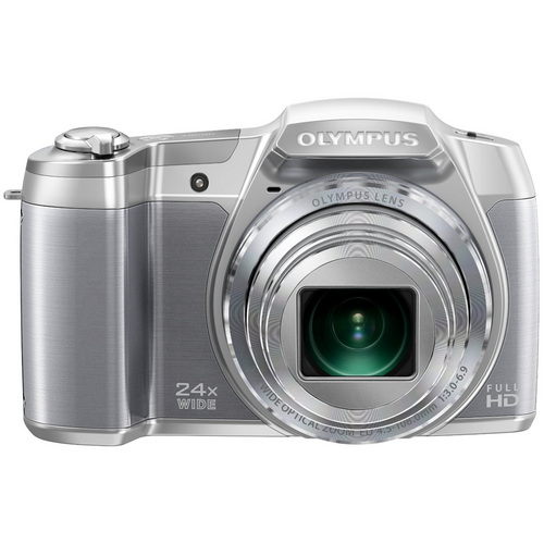 Olympus STYLUS SZ-16 iHS16MP 24x wide/48x  Zoom 1080p HD 3 ` Hi-Res LCD-Silver TOP RATED