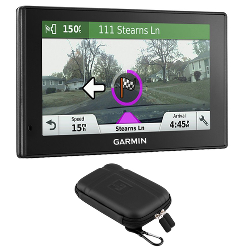 Garmin 010-01541-01 DriveAssist 50LMT GPS Navigator + Soft Sleeve Case Bundle
