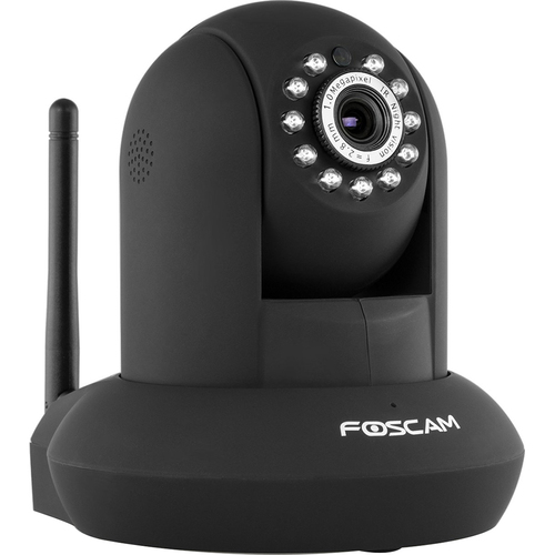 Foscam FI9821P V2 (Black) 1.0 Megapixel (1280x720p) H.264 Wireless IPSecCam. - OPEN BOX
