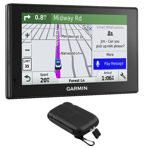 Garmin 010-01539-01 DriveSmart 50LMT GPS Navigator With GPS Bundle
