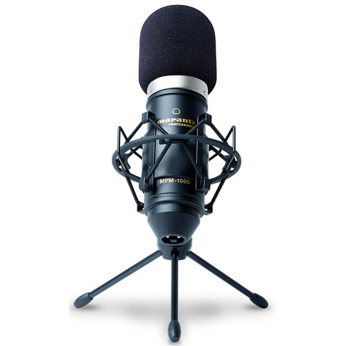 Marantz Studio Series Professional MPM-1000 Large Diaphragm Condenser Microphone (Black)