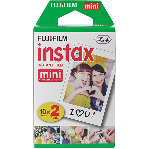 Fujifilm Instax Mini Twin Pack Picture Format Instant Daylight Film (20 Shots) 16437396