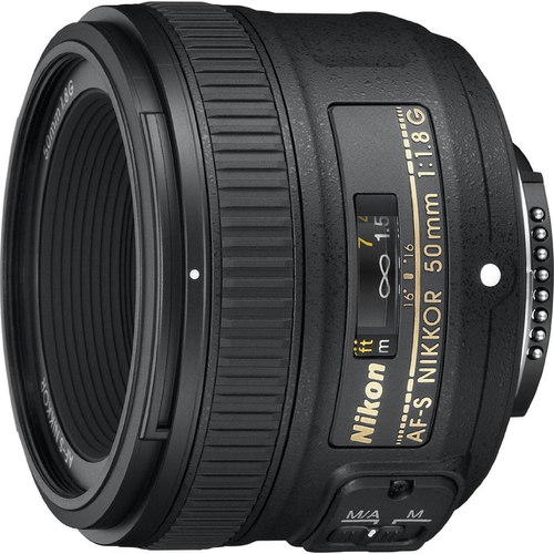Nikon AF-S Nikkor 50mm f/1.8G Lens - Factory Refurbished