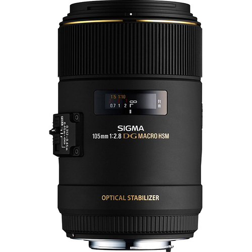 Sigma 105mm F2.8 EX DG OS HSM Macro Lens for Sony DSLRs (258-205)