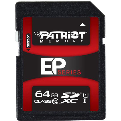 Patriot EP Series 64 GB Class 10 SDXC 3.0