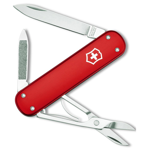 Victorinox Swiss Army Money Clip Knife (Red Alox)