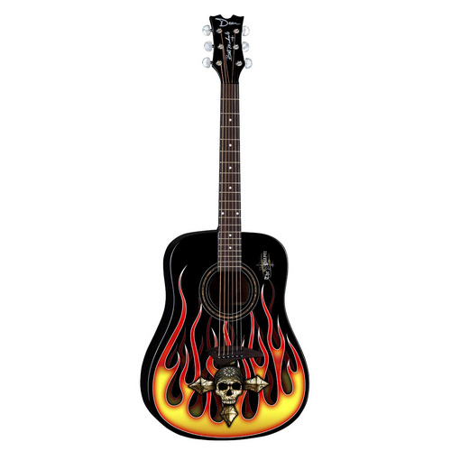 Dean Bret Michaels Player Acoustic Guitar Bundle