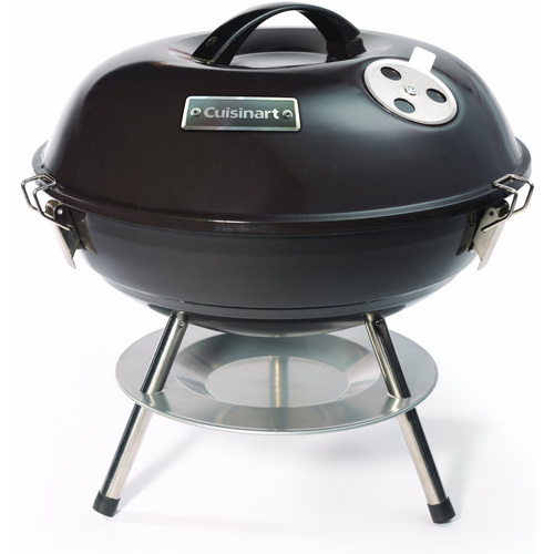 Cuisinart Portable Charcoal Grill, 14-Inch, Black - CCG-190