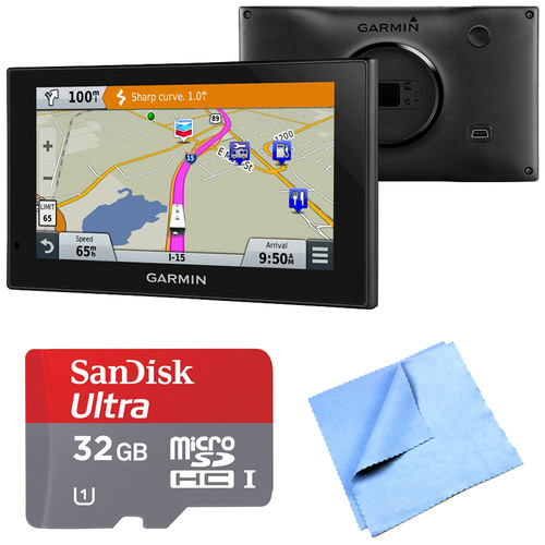 Garmin 010-01535-00 - RV 660LMT Automotive GPS 32GB MicroSDHC Card Bundle