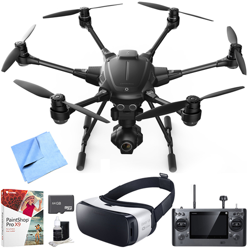 Yuneec Typhoon H RTF Hexacopter Drone with CGO3+ 4K Camera VR Bundle