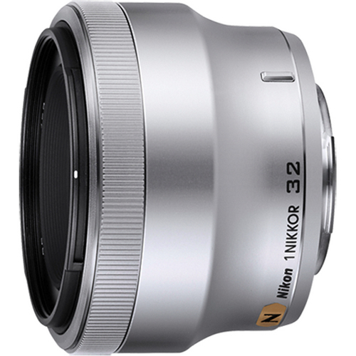 Nikon 1 NIKKOR 32mm f/ 1.2 Lens (Silver)