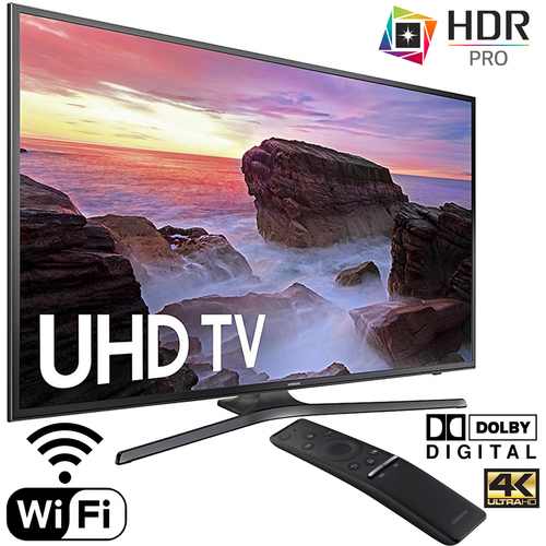 Samsung UN65MU6300FXZA 65` 4K HDR Ultra HD Smart LED TV (2017 Model)