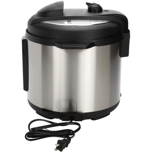 Midea 6-Quart Pressure Cooker in Black with Stainless Steel Inner Pot - MYWCS603