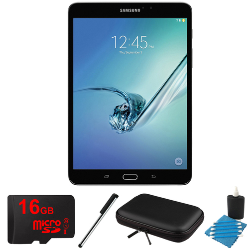 Samsung Galaxy Tab S2 8.0-inch Wi-Fi Tablet (Black/32GB) 16GB MicroSD Card Bundle