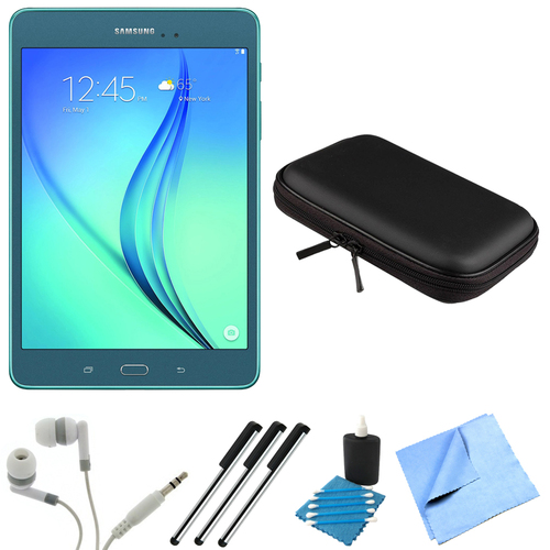 Samsung Galaxy Tab A SM-T350NZBAXAR 8-Inch Tablet (16 GB, Smoky Blue) Bundle