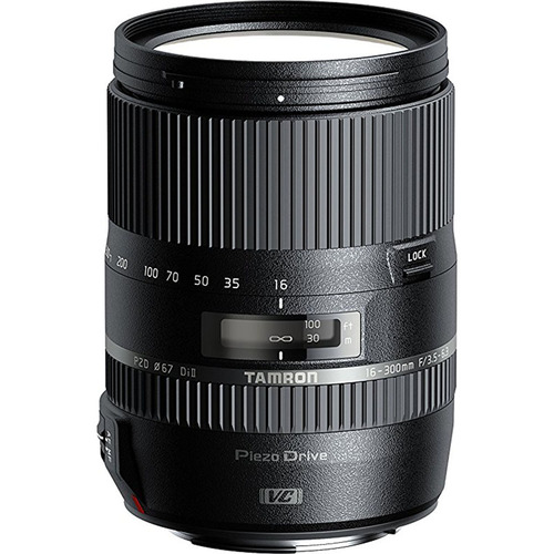 Tamron 16-300mm f/3.5-6.3 Di II VC PZD MAC Lens /Canon EF-S Cameras - Open Box