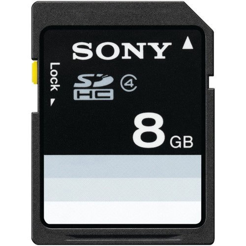 Sony 8 GB Secure Digital High Capacity (SDHC) Memory Card - Class 4