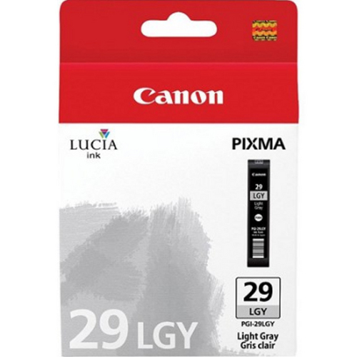 PGI-29 LGY - LUCIA Series Light Gray Ink Cartridge for Canon PIXMA PRO-1 Printer