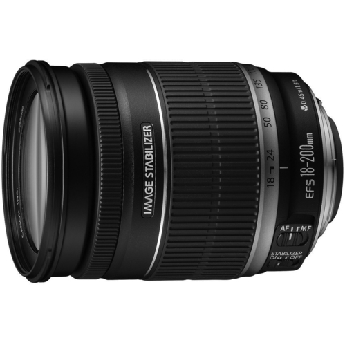 Canon EF-S 18-200mm F/3.5-5.6 Image Stabilizer Lens, CANON AUTHORIZED USA DEALER