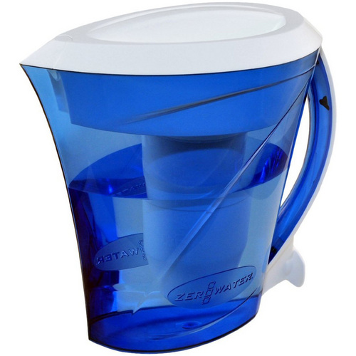 ZeroWater 8 Cup Filtration Pitcher with Filter and TDS meter