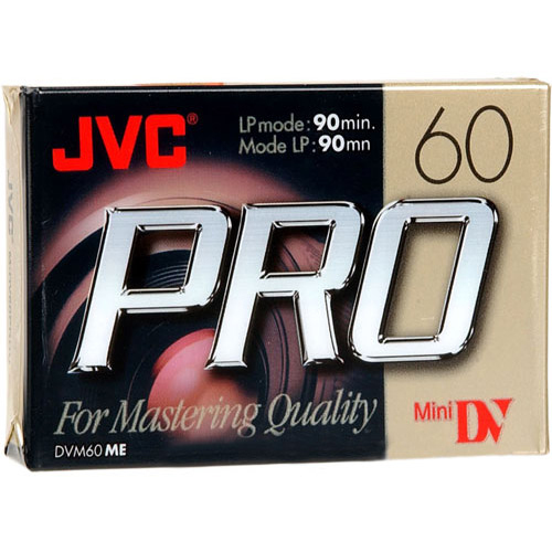 JVC Mini DV 60-Minute Professional Digital Video Cassette