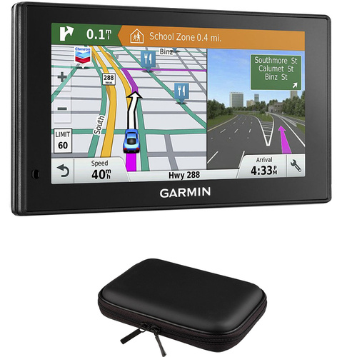 Garmin 010-01540-01 DriveSmart 60LMT GPS Navigator w/ GPS Bundle
