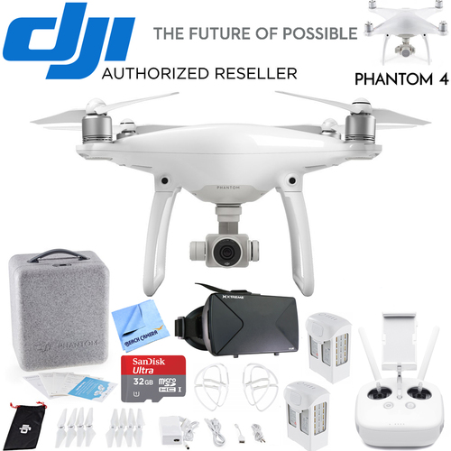 DJI Phantom 4 Quadcopter Drone FPV Virtual Reality Experience