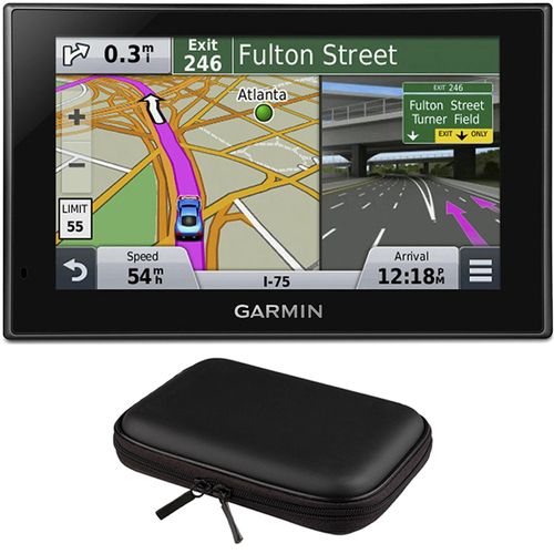 Garmin nuvi 2689LMT Advanced Series 6` GPS Navigation System w Bluetooth Case Bundle