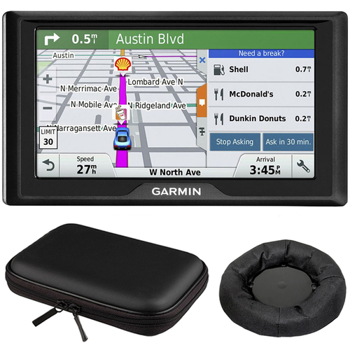 Garmin Drive 60LM GPS Navigator (US) - 010-01533-0C Mount & Case Bundle
