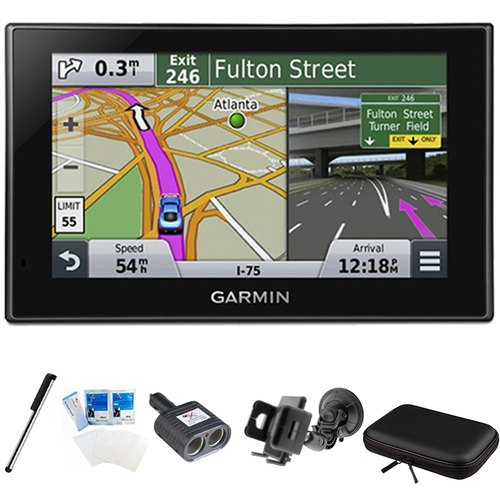 Garmin nuvi 2689LMT Advanced Series 6` Display GPS Navigation System Mount Bundle