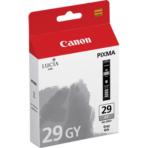 PGI-29 GY - LUCIA Series Gray Ink Cartridge for Canon PIXMA PRO-1 Printer