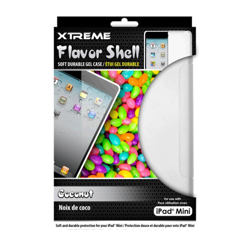 Xtreme Coconut Flavor Shell Soft Durable Gel Case for the iPad Mini