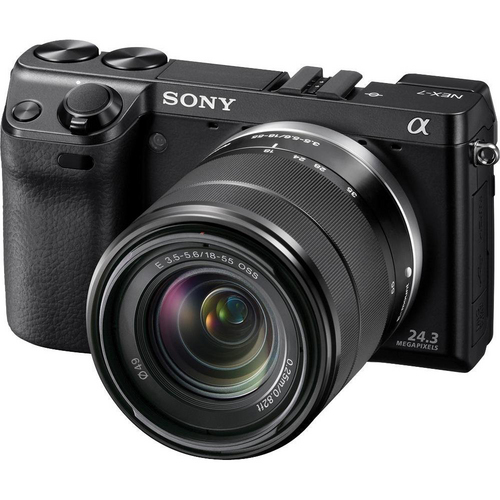 Sony NEX7K/B - NEX-7 24.3 MP Camera with 18-55mm lens (Black) - OPEN BOX