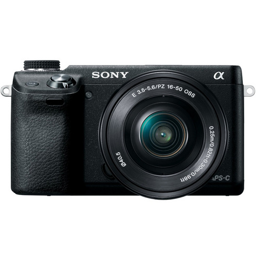 Sony Alpha NEX-6 Digital Camera with 16-50mm Lens (Black)    **OPEN BOX**