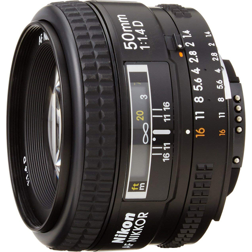 Nikon 50mm F/1.4D AF Nikkor Lens - OPEN BOX