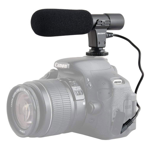 Universal Mini Condenser Shotgun Microphone for Digital Cameras and Camcorders